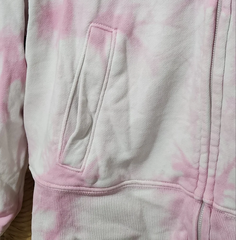 GAP Kids Pink Tie-Dye Hoodie Sweatshirt Size 10